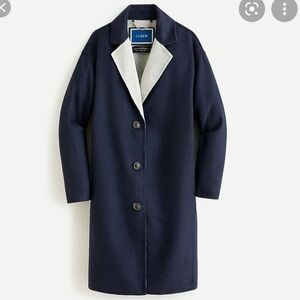 J Crew Car coat in Italian double-faced wool AQ278